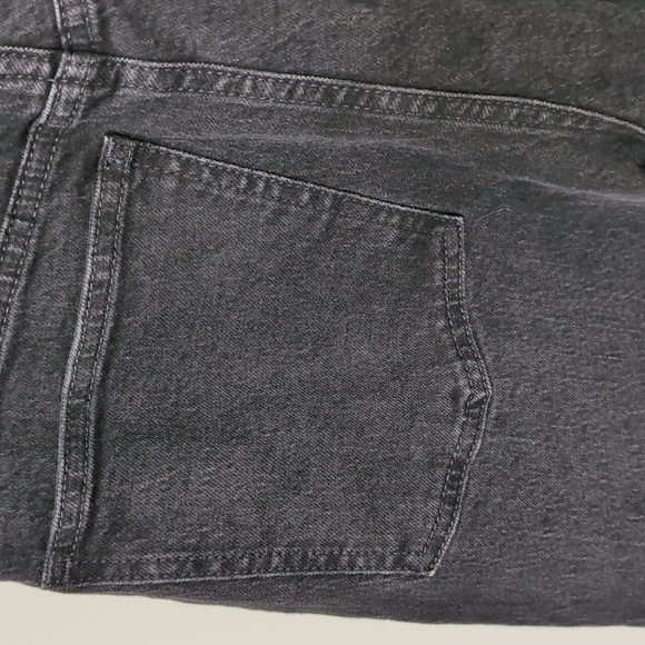 Madewell The Perfect Vintage Wide-Leg Jean Black Size 27 - Picture 10 of 10